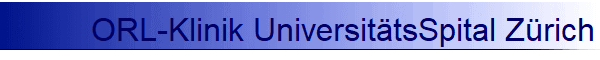 ORL-Klinik UniversittsSpital Zrich