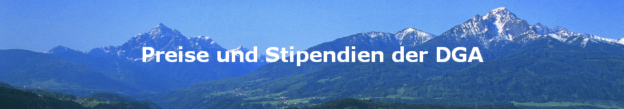 Preise und Stipendien der DGA