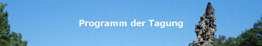 Programm der Tagung